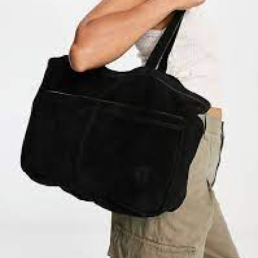 Elegant Black Tote Bag